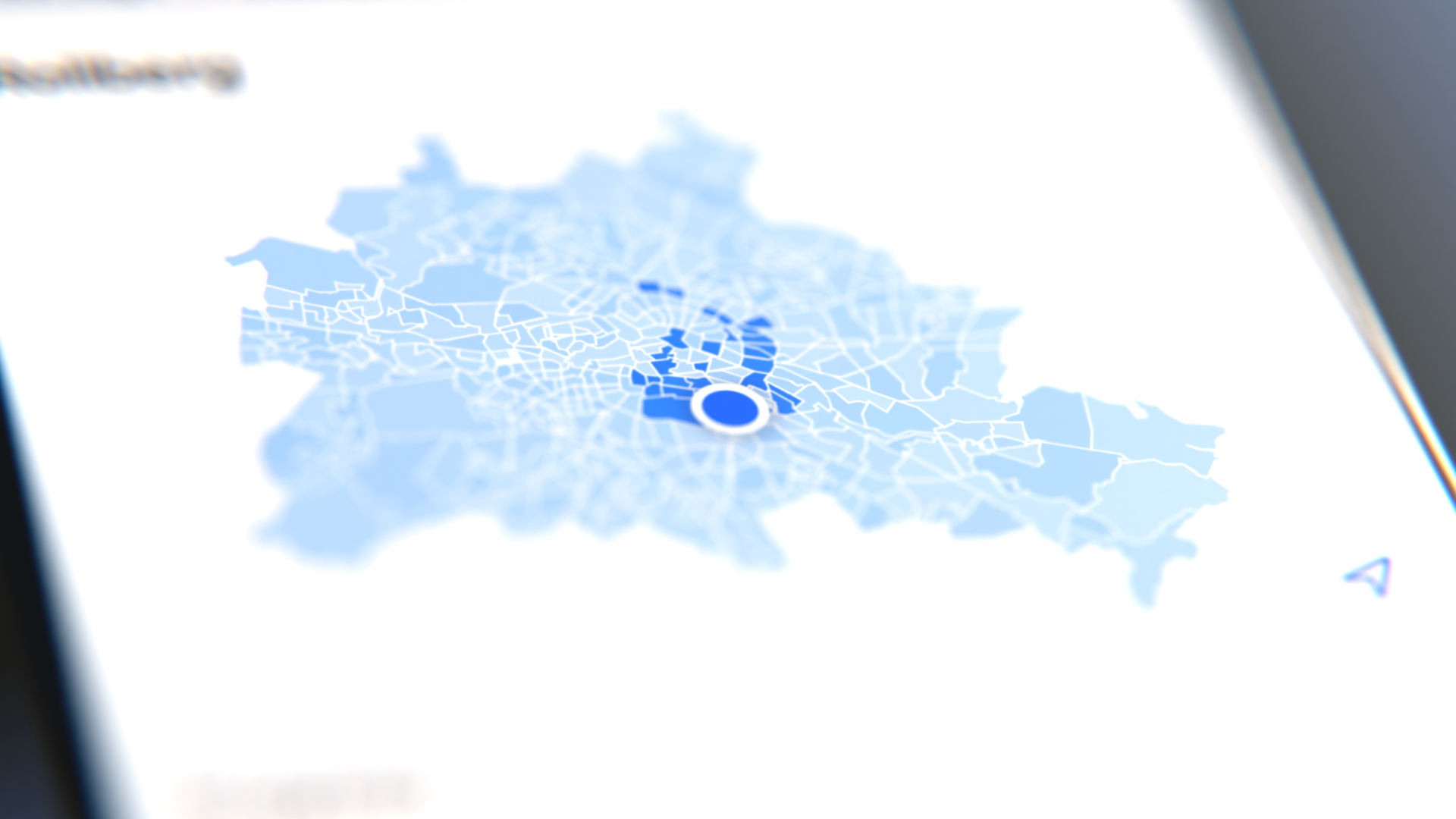 An app / game which invites the user to collect all the neighbourhoods within Berlin. Shining a new light on the city